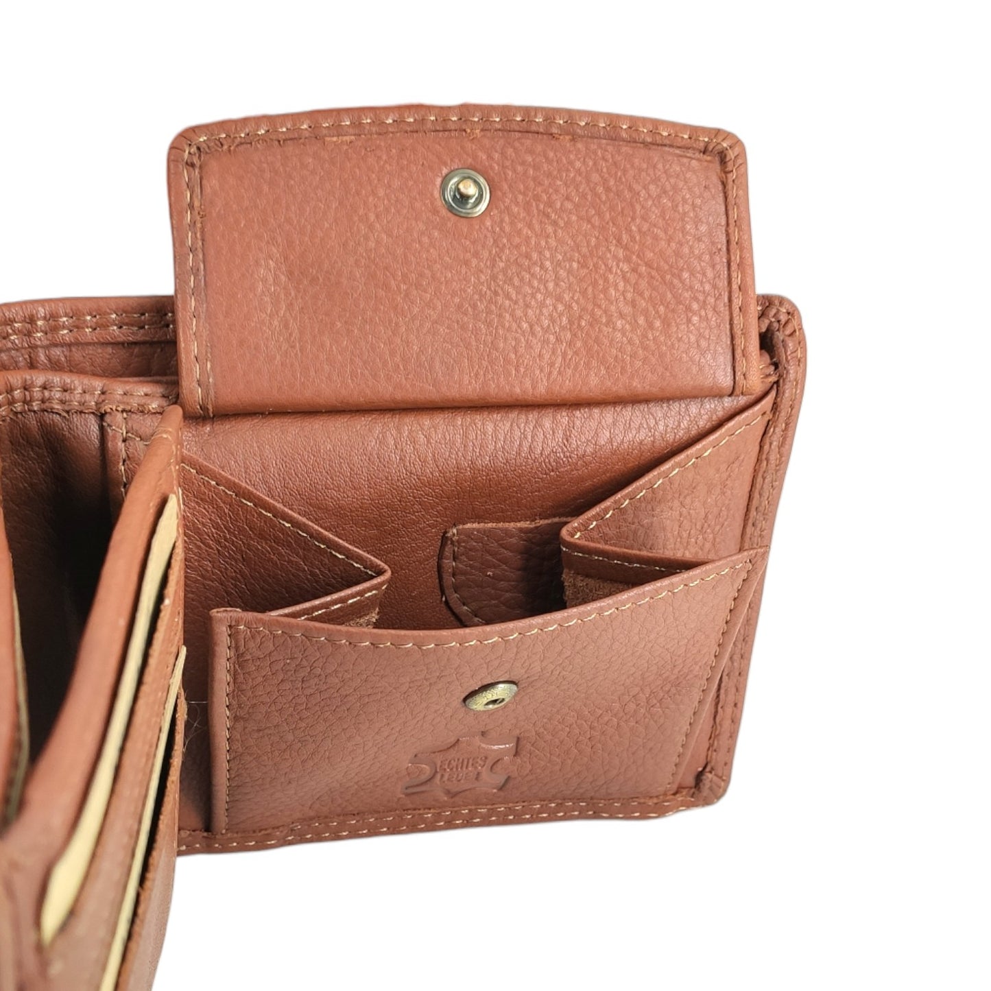 Herren Geldbörse Querformat aus 100% echtem Leder mit RFID Schutz – 9 Kartenfächer & Münzfach