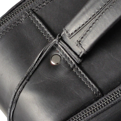 Vintage Laptop-Rucksack aus echtem Rindsleder – Business & Reise, Unisex, 15-Zoll Laptopfach