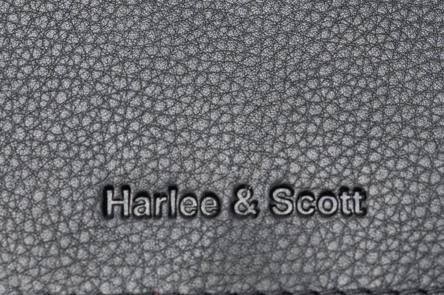 Damen Geldbörse Nappa-Leder Schwarz – RFID-Schutz, Reißverschluss & Druckknopf | Großes Vintage Portemonnaie für Frauen | Harlee & Scott