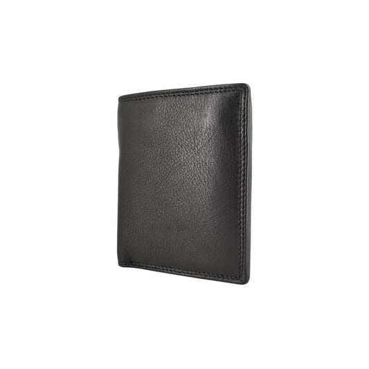 Herren Geldbörse Hochformat aus 100% echtem Leder mit RFID Schutz – 9 Kartenfächer & Münzfach