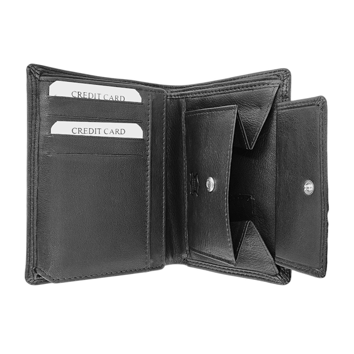 Herren-Geldbörse aus Ziegenleder – RFID Schutz & Geschenkbox