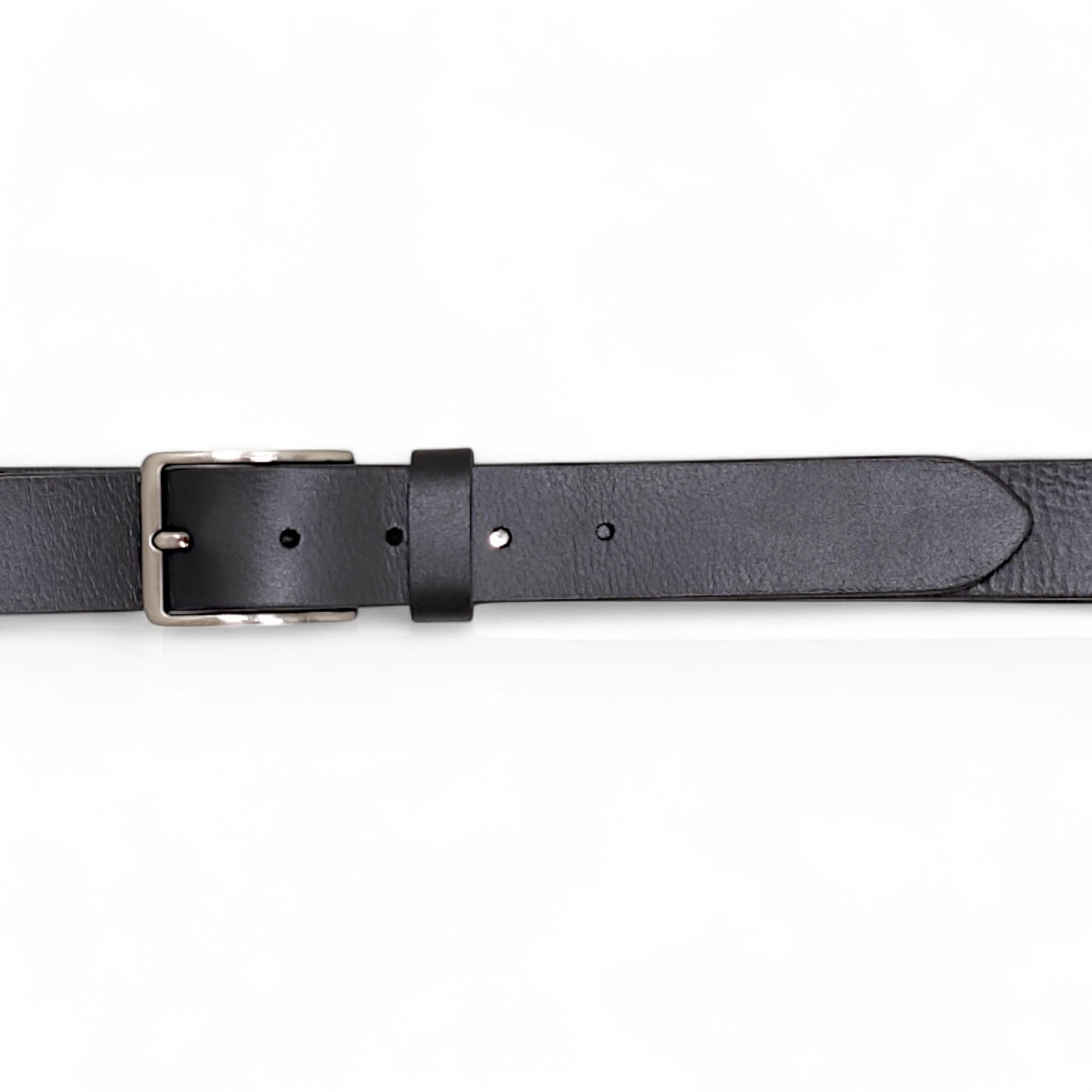 Gürtel aus 100% Büffelleder Schwarz – Handgefertigt & 3,5cm Breite
